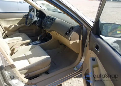 2005 Honda Civic Lx z USA, uszkodzony, nr VIN 2HGES16675H605543